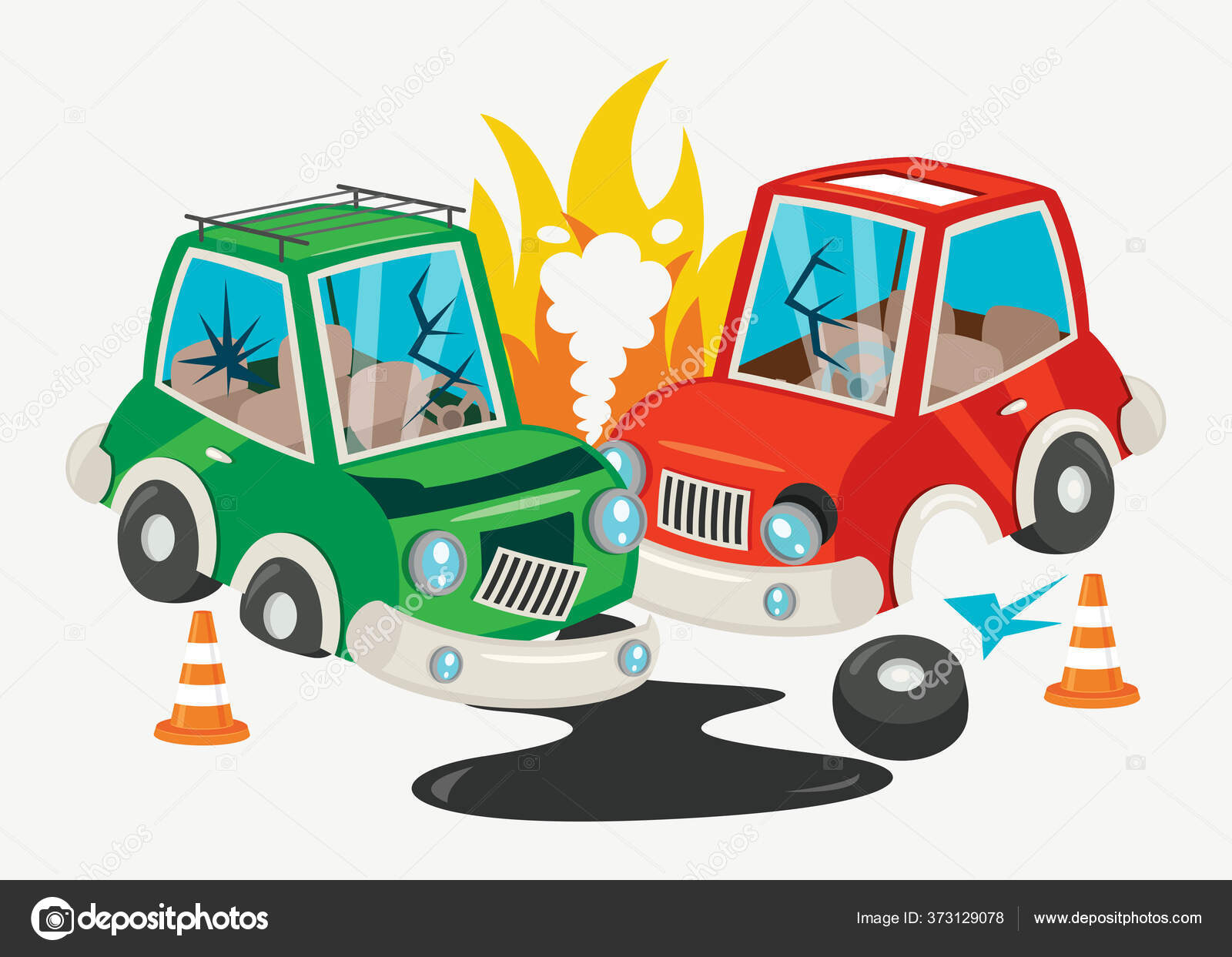 Train crash cartoon Vector Art Stock Images | Depositphotos Train crash cartoon Vector Art Stock Images | Depositphotos