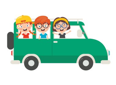 Aracıyla Seyahat Eden Çizgi Film Karakterleri 