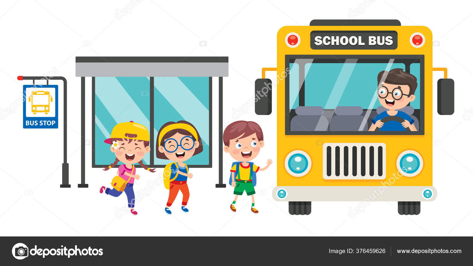 Bus driver cartoon Vector Art Stock Images | Depositphotos Bus driver cartoon Vector Art Stock Images | Depositphotos