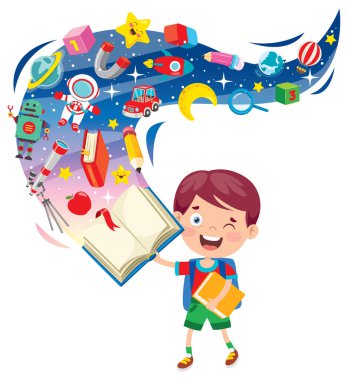 Mutlu Tatlı Çizgi Film Okulu Çocukları