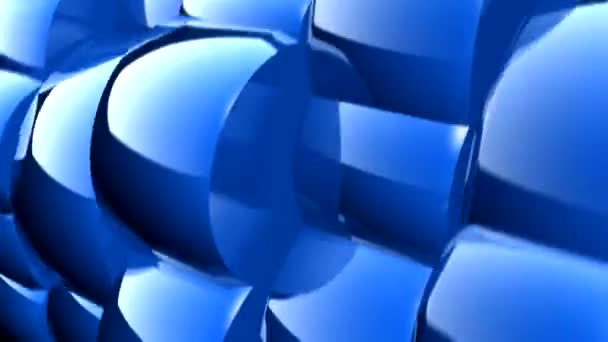 A blue abstract motion background, — Stock Video