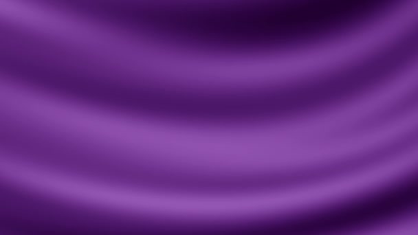 Un fond de mouvement abstrait violet boucles sans couture — Video