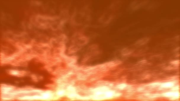 Абстрактный огненный фон, петли без петель — стоковое видео