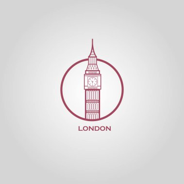 Londra şehrinin doğrusal bayrağı.