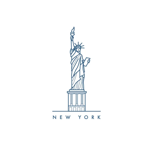 New York Vector Illustration — Stock Vector