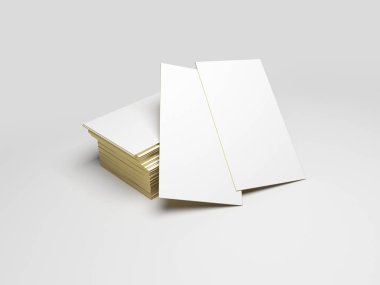 İsim kartı mockup. Kartvizit mockup.