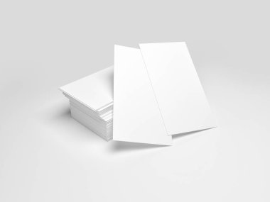 İsim kartı mockup. Kartvizit mockup.