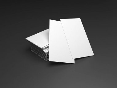 İsim kartı mockup. Kartvizit mockup.