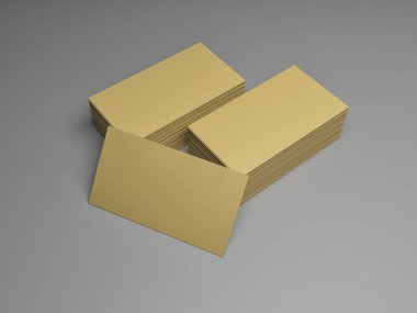 İsim kartı mockup. Kartvizit mockup.
