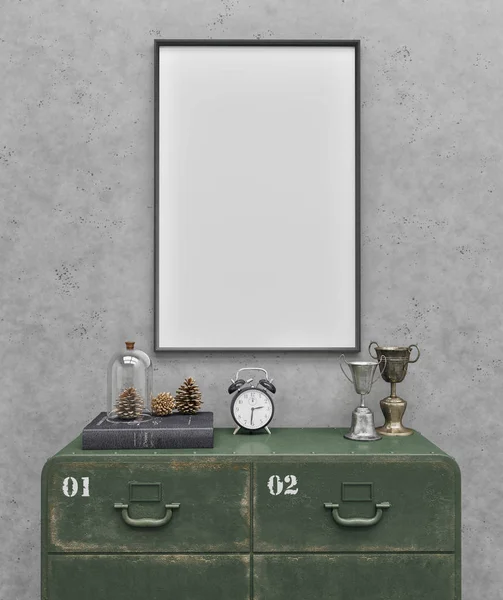 Çerçeve mock-up. İç çerçeve mockup.