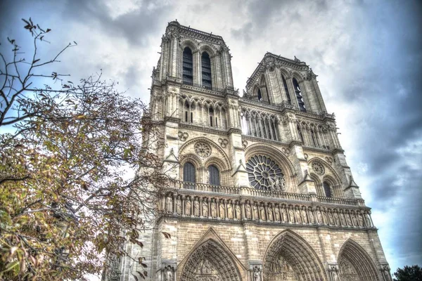 París Francia Agosto 2017 Catedral Nuestra Señora París — Foto de Stock