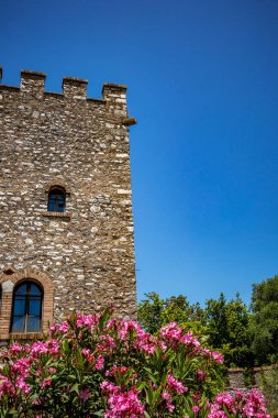Arnavutluk 'taki Butrint Ulusal Parkı Arkeoloji Harabeleri