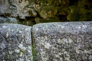 Arnavutluk 'taki Butrint Ulusal Parkı Arkeoloji Harabeleri