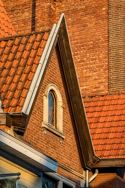 Arquitectura en Aalst, Flandes, Bélgica — Foto de Stock