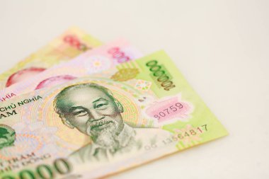 Hazır Fotoğraf - Vietnamca Dong banknot para birimi.