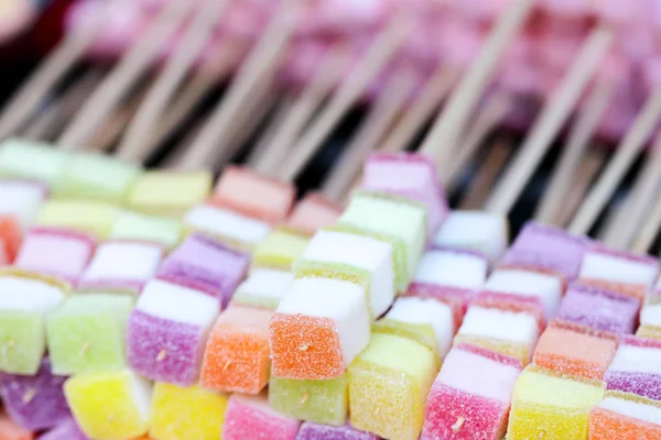Hazır Fotoğraf - karışık şekerler closeup — Stok fotoğraf