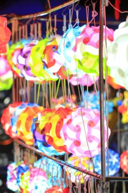 güzel Mevsimlik arka plan ile Türk ışık