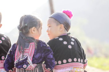 Chiang Mai, Tayland - 5 Kasım: Tanımlanamayan tepe tri portresi