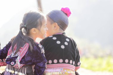 Chiang Mai, Tayland - 5 Kasım: Tanımlanamayan tepe tri portresi