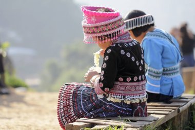 Pongyang, Chiangmai/Tayland - 5 Kasım: Tanımlanamayan traditi