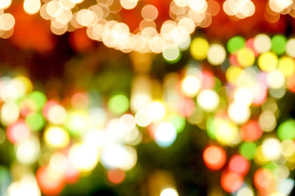 Textura xmas como fundo de Natal muito bom de luzes de cor — Fotografia de Stock