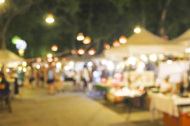 Vintage sesi bulanıklık görüntü gıda durak geceleri