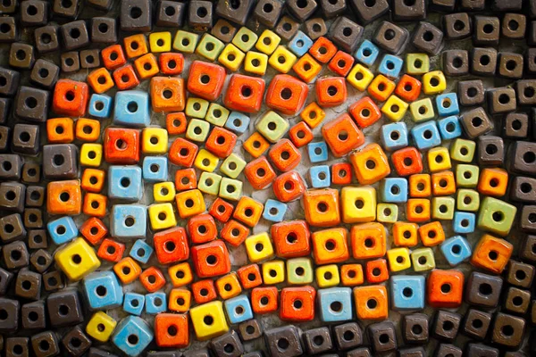 Kleurrijke vintage keramische tegels wand decoratie/digitale tegels des — Stockfoto