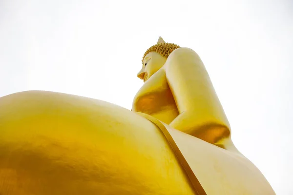Nagy Buddha Wat Muang a ang Thong tartomány népszerű buddhista s — Stock Fotó