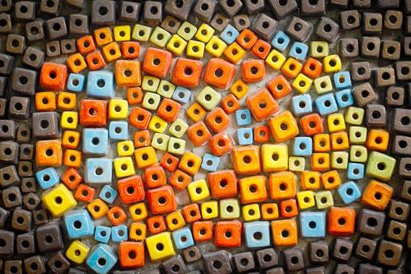 Kleurrijke vintage keramische tegels wand decoratie/digitale tegels des — Stockfoto