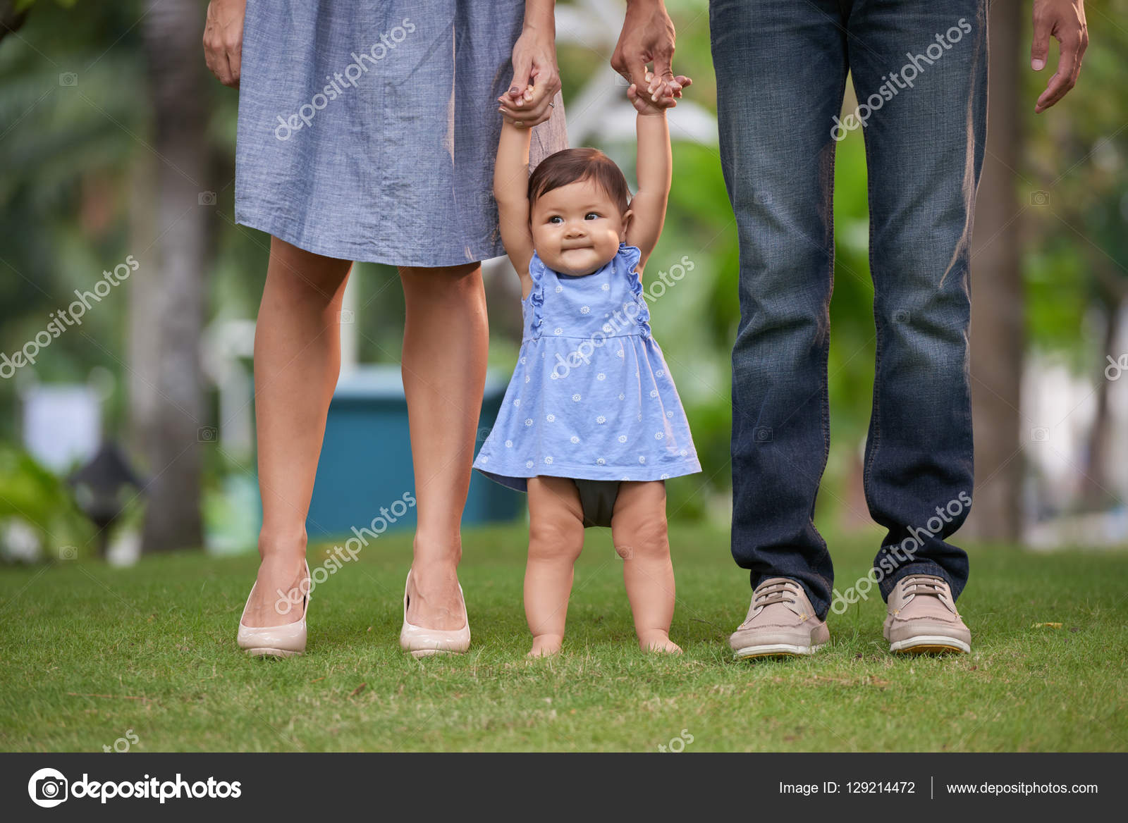 Mom walking