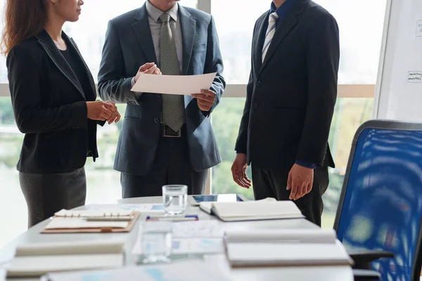 Productieve Onderhandelingen Van Zakelijke Partners — Stockfoto