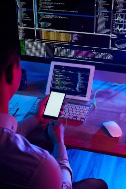 Bunu test etmek için yeni mobil uygulama smartphone içine yükleme geliştirici