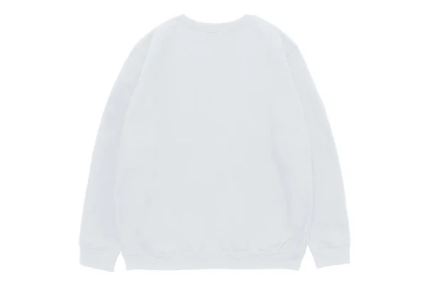 plain white crew neck
