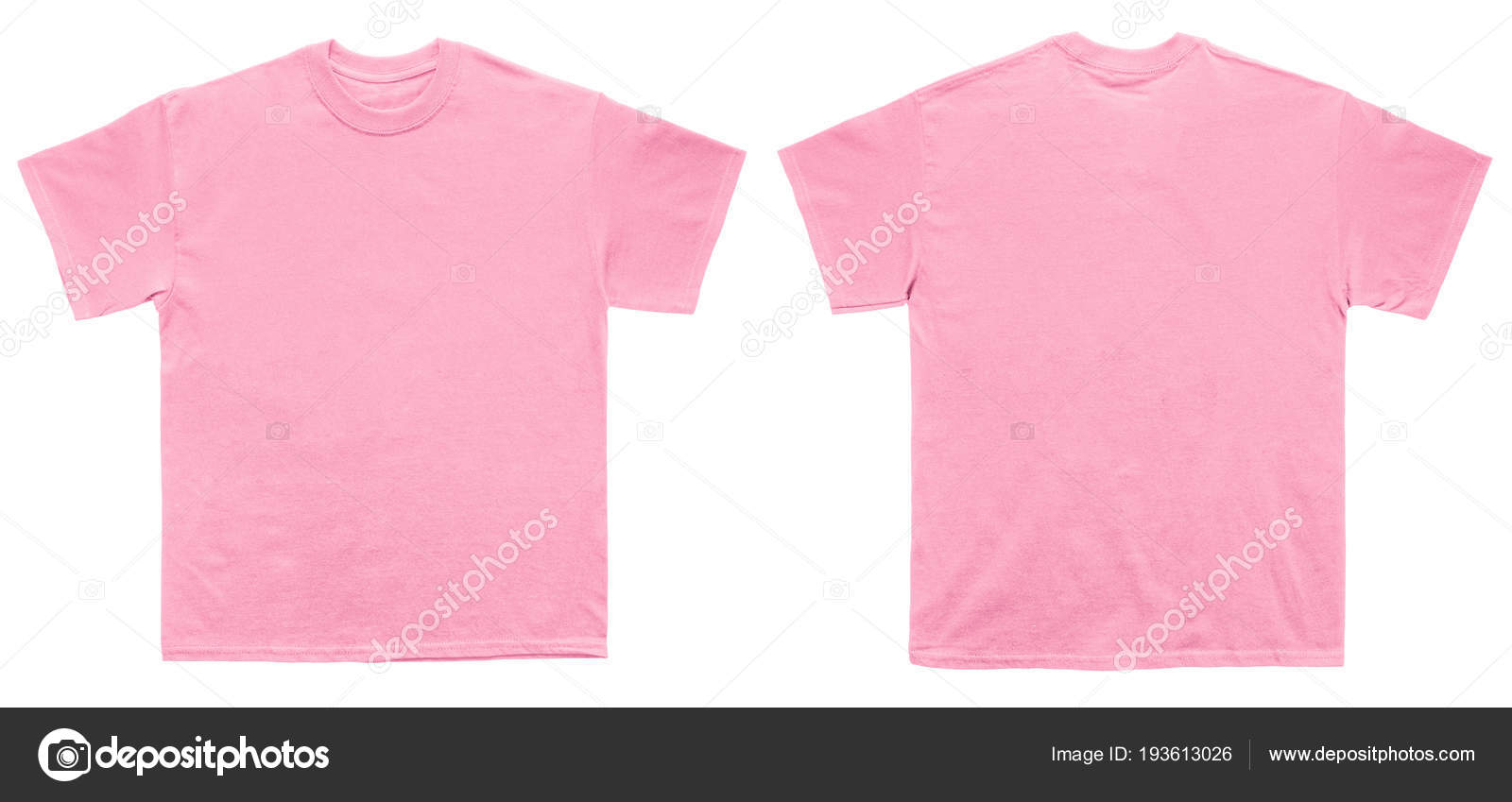 blank white t shirt front and back