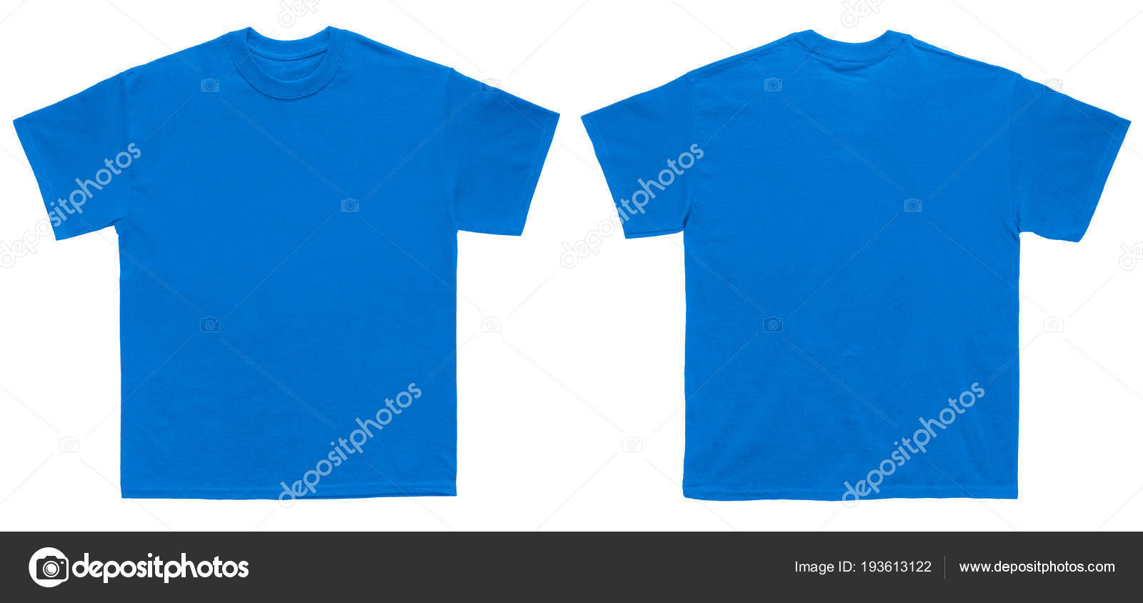 1580+ Blue T Shirt Template Front And Back Popular Mockups Yellowimages ...