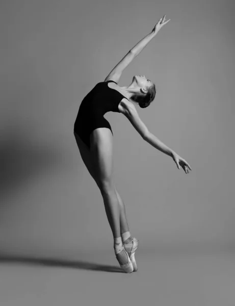 Taniec Pointe Buty Baleriny — Zdjęcie stockowe