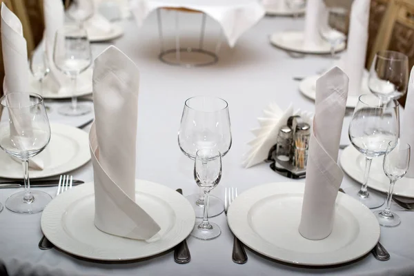 Table Setting Restaurant Royalty Free Stock Images