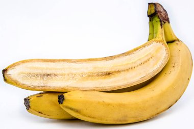 Beyaz arka planda taze muzlar