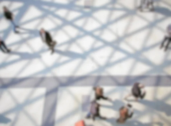 People background with an intentional blur effect applied — Stock Photo, Image
