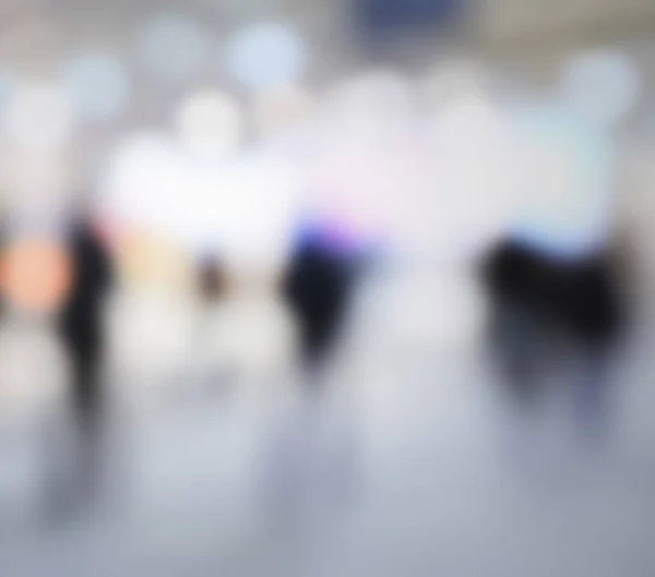 People background with an intentional blur effect applied — Stock Photo, Image