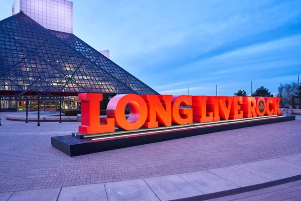 Cleveland Ohio Estados Unidos Marzo 2018 Las Palabras Long Live — Foto de Stock