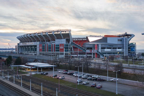 Cleveland Ohio Usa March 5Th 2018 First Energy Stadium Downtown — Stock Photo, Image