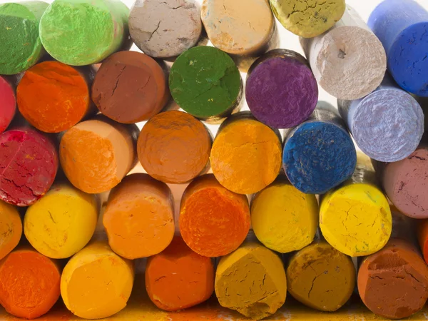 Lápices de colores artísticos — Foto de Stock