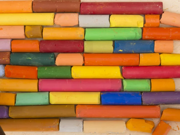 Lápices de colores artísticos — Foto de Stock