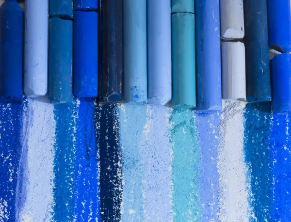 Niebieski Artystyczny pastele — Zdjęcie stockowe