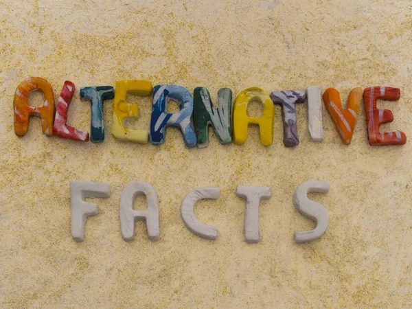 Alternative Facts concept — Stock Photo, Image