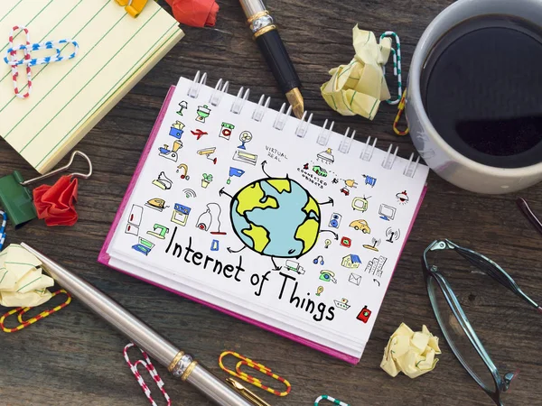 Concepto de Internet de las cosas — Foto de Stock
