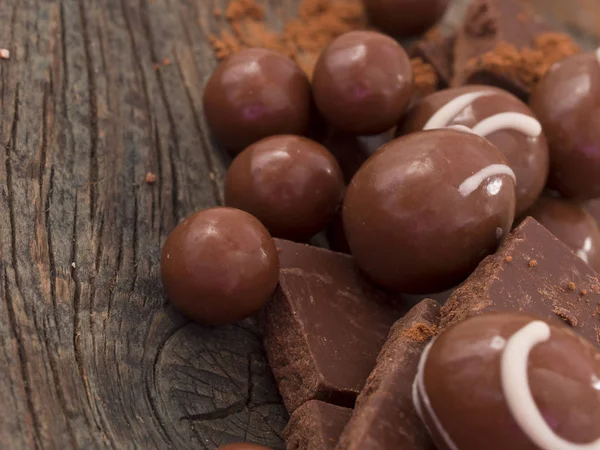 Barras de chocolate de buen gusto —  Fotos de Stock