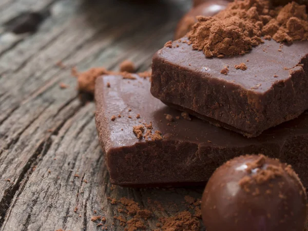 Barras de chocolate de buen gusto — Foto de Stock