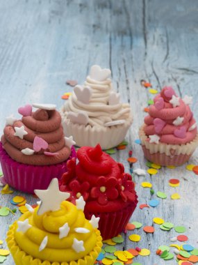 renkli ve zevkli kek